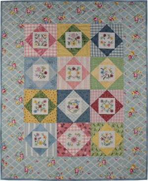 Lillians Embroidered Garden