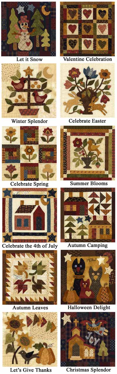 Little Quilts of the Month Program